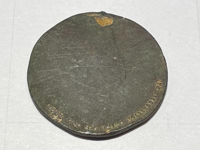 Scarce WWI In America's Service Munition Worker Bronze Medal by C.G. Smith of Collingdale PA as Pictured.