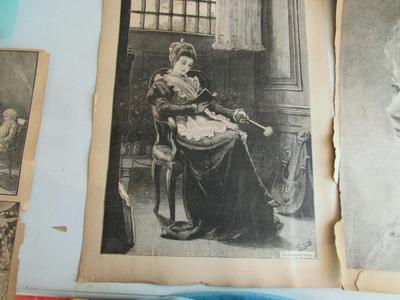 Nice Antique Images From Old Scrap Book #5