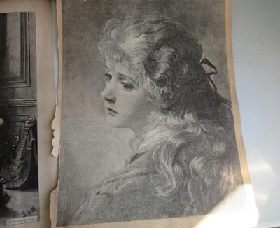 Nice Antique Images From Old Scrap Book #5