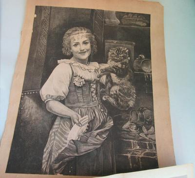 Nice Antique Images From Old Scrap Book #5