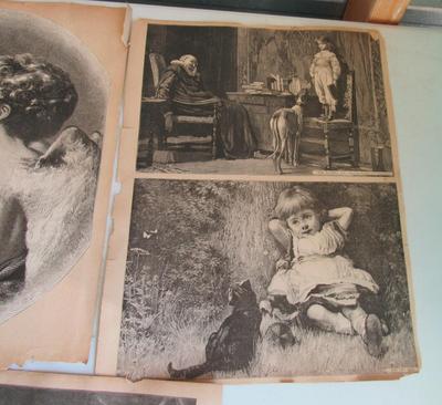 Antique Images From Scrap Book Pages, #6