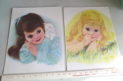 Older Northern Tissue Girls Prints to Frame, Large, #1