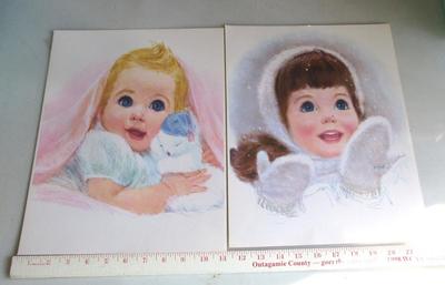 Older Northern Tissue Girls Prints to Frame, Large, #2