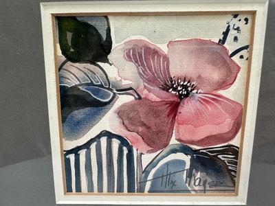 Signed Original Watercolor by Alix Thayer
