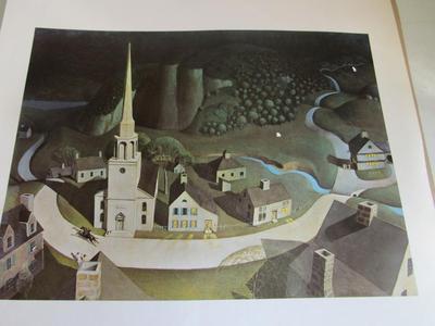 Contemporary Print of Village
