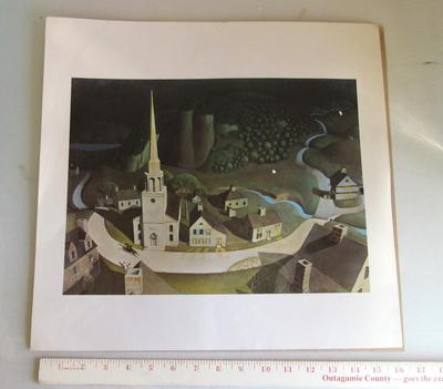 Contemporary Print of Village