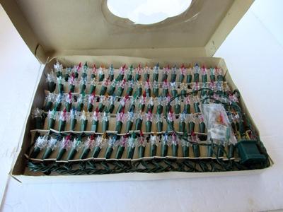 Older Flashing Christmas Tree Light Set #3