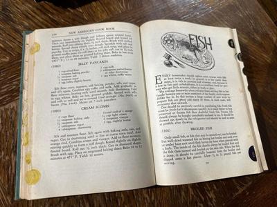 Vintage cookbook