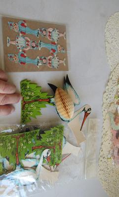 Vintage Retro Paper Holiday Goods
