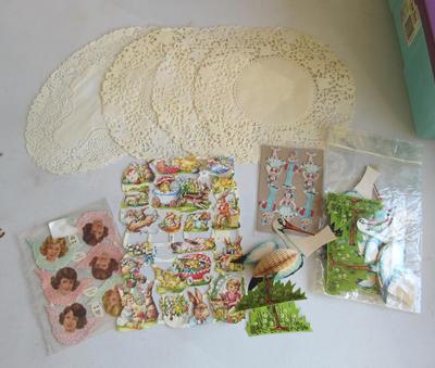 Vintage Retro Paper Holiday Goods