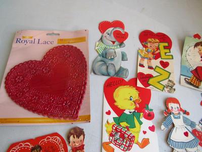 Vintage Valentine Lot and More