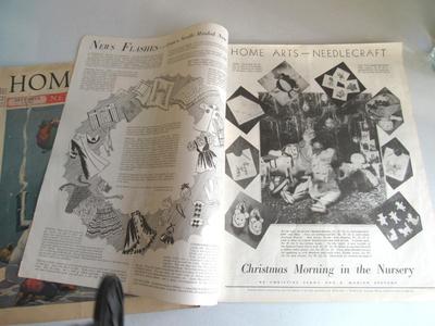 Old Home Arts Magazine, Santa Cover, December 1937