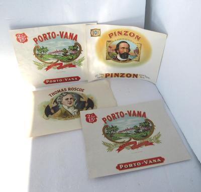 Nice Vintage Colorful Cigar Box Art