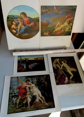Lot of Colorful Prints