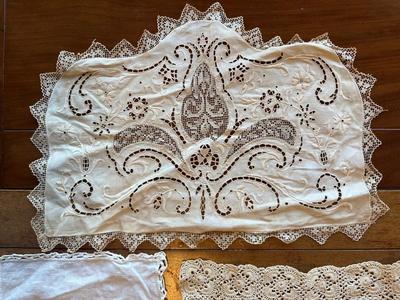 Vintage Crochet Doily Lot