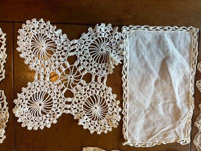 Vintage Crochet Doily Lot