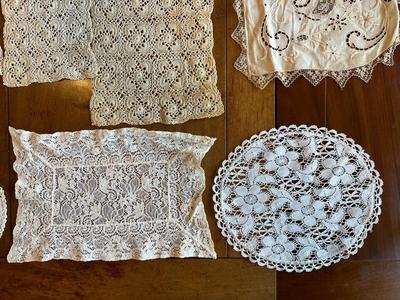 Vintage Crochet Doily Lot