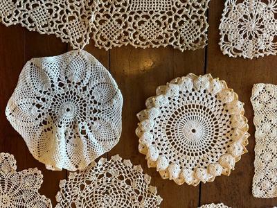 Vintage Crochet Doily Lot