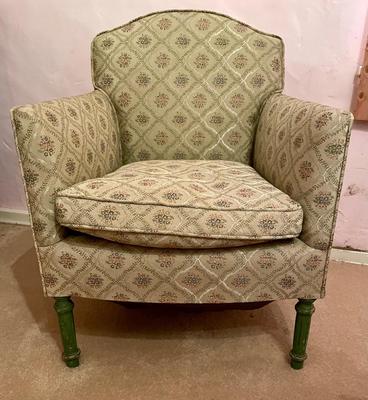 Vintage Small Upholstered Armchair