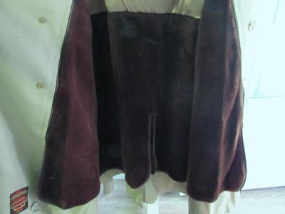Vintage 1960s Men's 46 Long Trench Coat, Botanny 500, Nice Shape