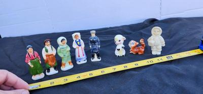 Collectible Porcelain Figurine Lot, marked Japan