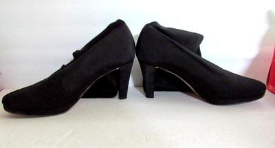 Women's Tall Black Boots, High Heeled, 8 1/2M