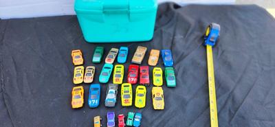 Matchbox car lot