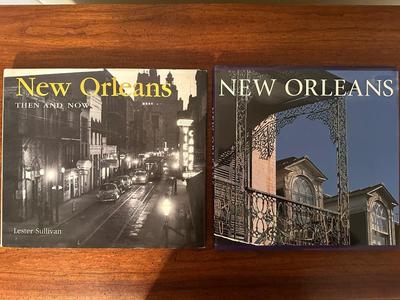 Two New Orleans Hard Cover Books