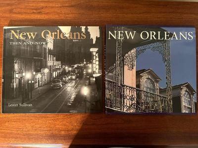 Two New Orleans Hard Cover Books