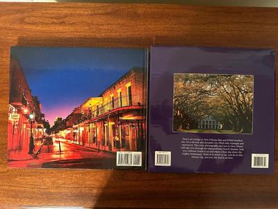 Two New Orleans Hard Cover Books