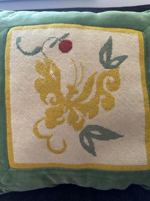Velvet Vintage Throw Pilllows