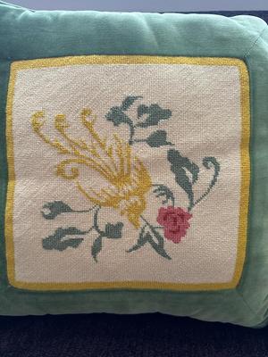 Velvet Vintage Throw Pilllows