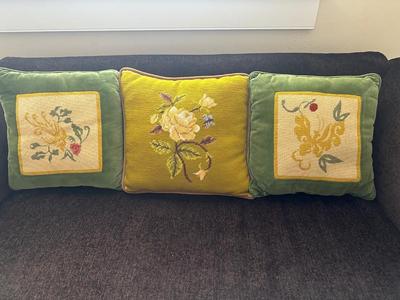 Velvet Vintage Throw Pilllows
