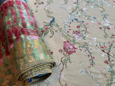 180” Roll of Floral Fabric