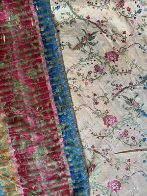 180” Roll of Floral Fabric