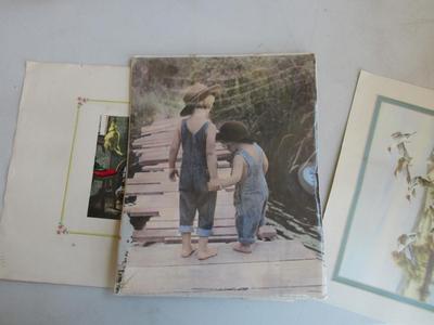 Lot of Misc Vintage Prints