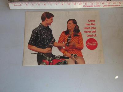 Very Large Soft Cover Book of Rubens Prints, Older Coca Cola Magazine Ad