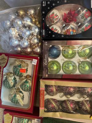 Christmas Ornaments Lot