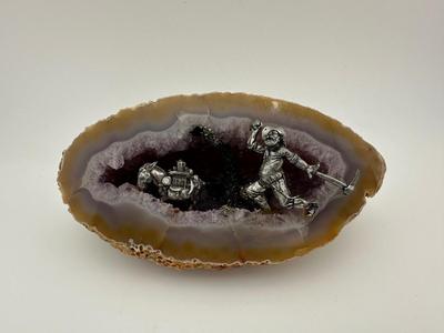 Geode with Mule and Prospector
