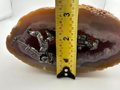 Geode with Mule and Prospector