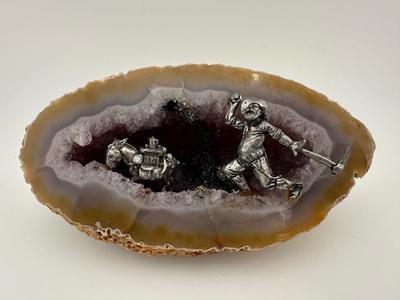 Geode with Mule and Prospector