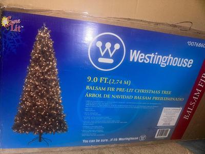 9ft Westinghouse Balsam Fir Christmas Tree