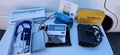 STETHOSCOPE and Blood Pressure Monitors