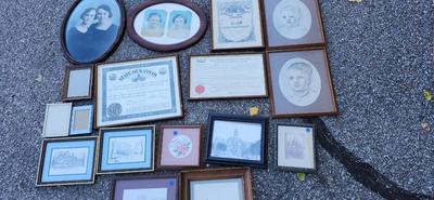 Frames and arts including homestead deed
