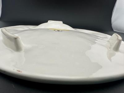 MAJOLICA 1984 Asparagus Serving Plate by Holt Howard, Haldon Group