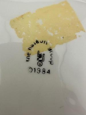 MAJOLICA 1984 Asparagus Serving Plate by Holt Howard, Haldon Group