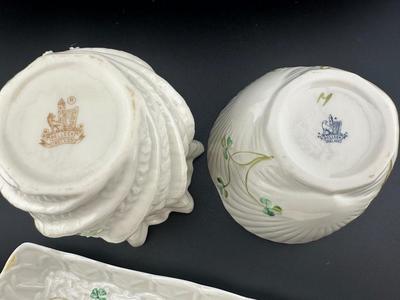 Belleek Irish Porcelain - (6) Piece Set
