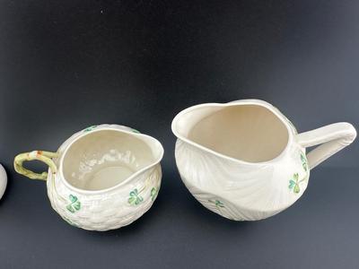 Belleek Irish Porcelain - (6) Piece Set
