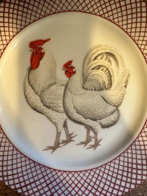 Haldon Group - Four Plates & Serving Platter