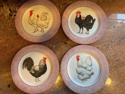 Haldon Group - Four Plates & Serving Platter